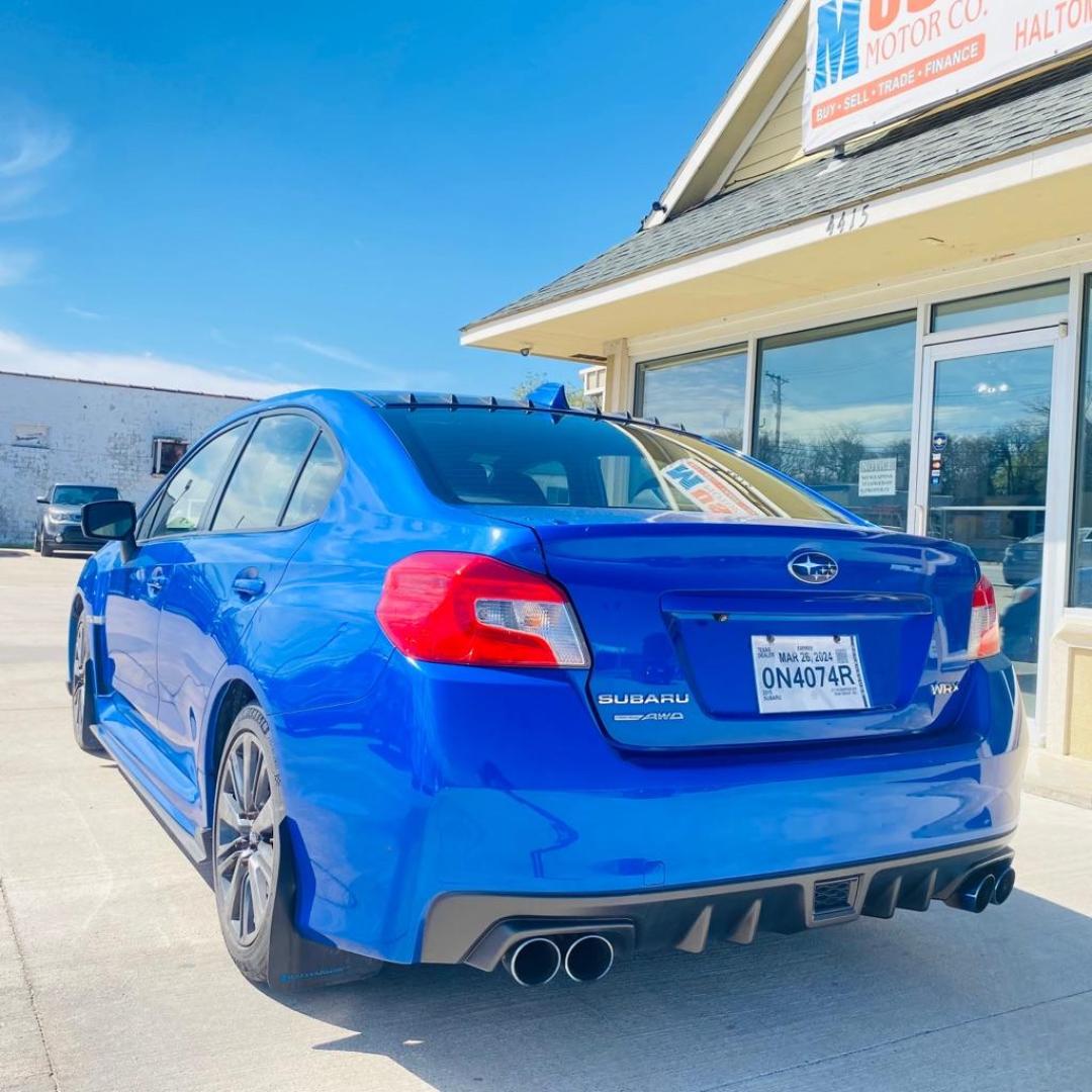 2015 BLUE SUBARU WRX (JF1VA1A65F9) with an 2.0L engine, Manual transmission, located at 4415 NE 28th St., Haltom City, TX, 76117, (817) 222-9334, 0.000000, 0.000000 - Photo#4