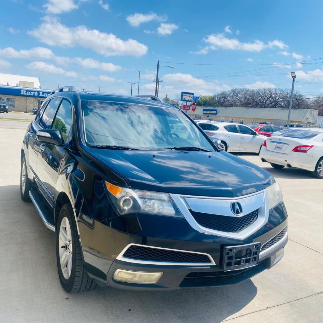 2011 BLACK ACURA MDX TECHNOLOGY (2HNYD2H65BH) with an 3.7L engine, Automatic transmission, located at 4415 NE 28th St., Haltom City, TX, 76117, (817) 222-9334, 0.000000, 0.000000 - Photo#1